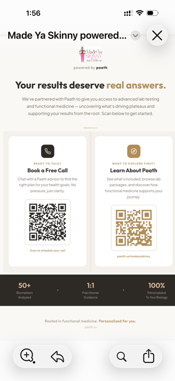 Scan to schedule a free Paath discovery call